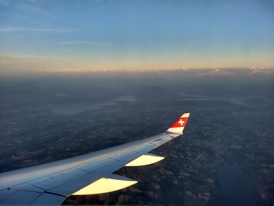 Approaching Zürich we could see our house near lake Zug ... ok, maybe not the house exactly ... but ... almost ...